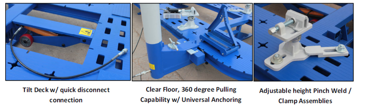 iDEAL FR-77T-20 TUBULAR DECK FRAME RACK MACHINE