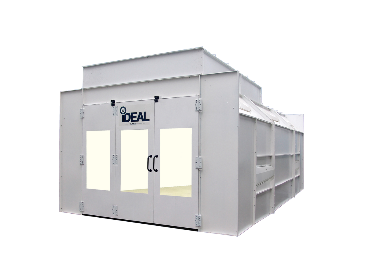 iDEAL - PSB-SEMIDD26B-AK Paint Booth w/ Semi Downdraft Airflow 3PH